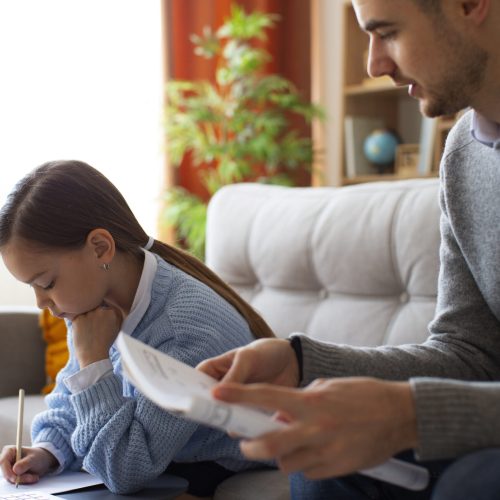 side-view-girl-learning-math-home